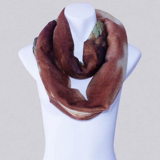 2014-fall/winter- Style Scarf-women's Scarf-vintage Scarf-bohemia Scarf-feather Scarf-floral Unique-cotton Scarf-brown